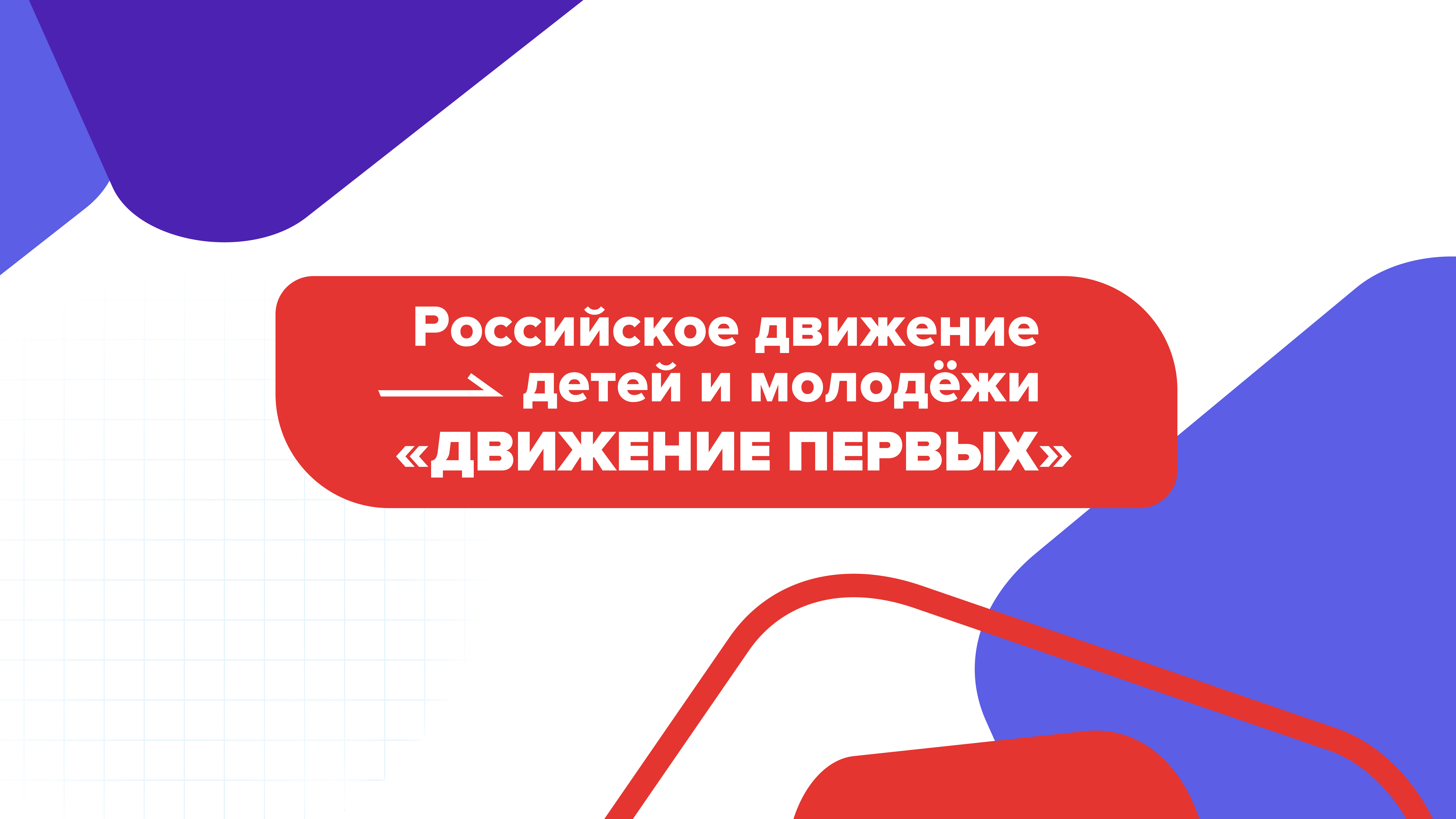 Открытие первичной организации Российского движения детей и молодежи «Движение первых».